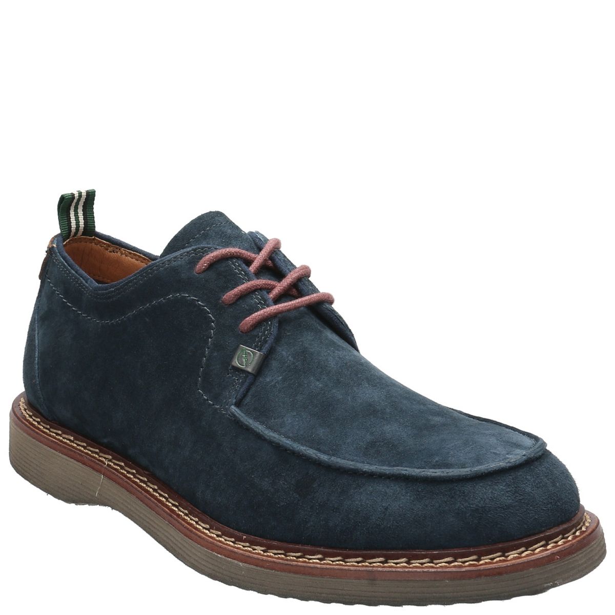 HUSH PUPPIES - Zapato Cuero Hombre Neson Azul HUSH PUPPIES