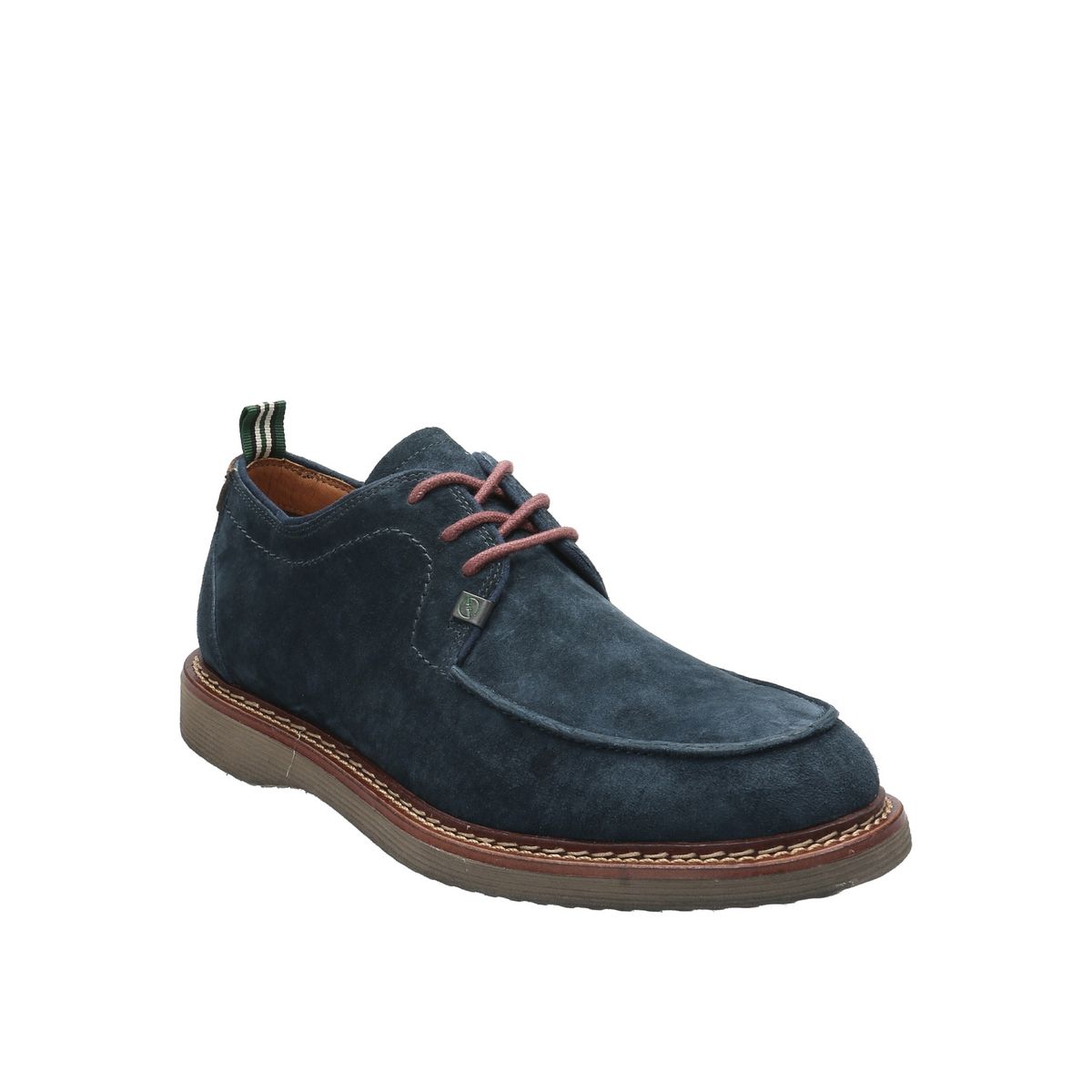 HUSH PUPPIES - Zapato Cuero Hombre Neson Azul HUSH PUPPIES