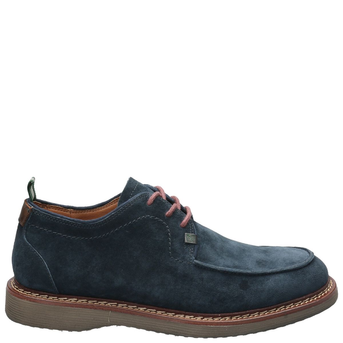 HUSH PUPPIES - Zapato Cuero Hombre Neson Azul HUSH PUPPIES