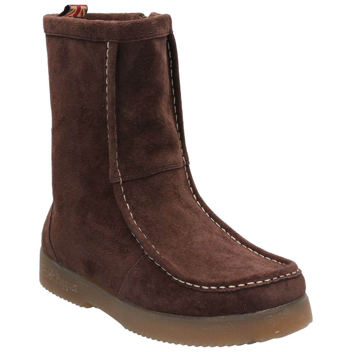 HUSH PUPPIES - Bota Cuero Mujer Yukon Café HUSH PUPPIES