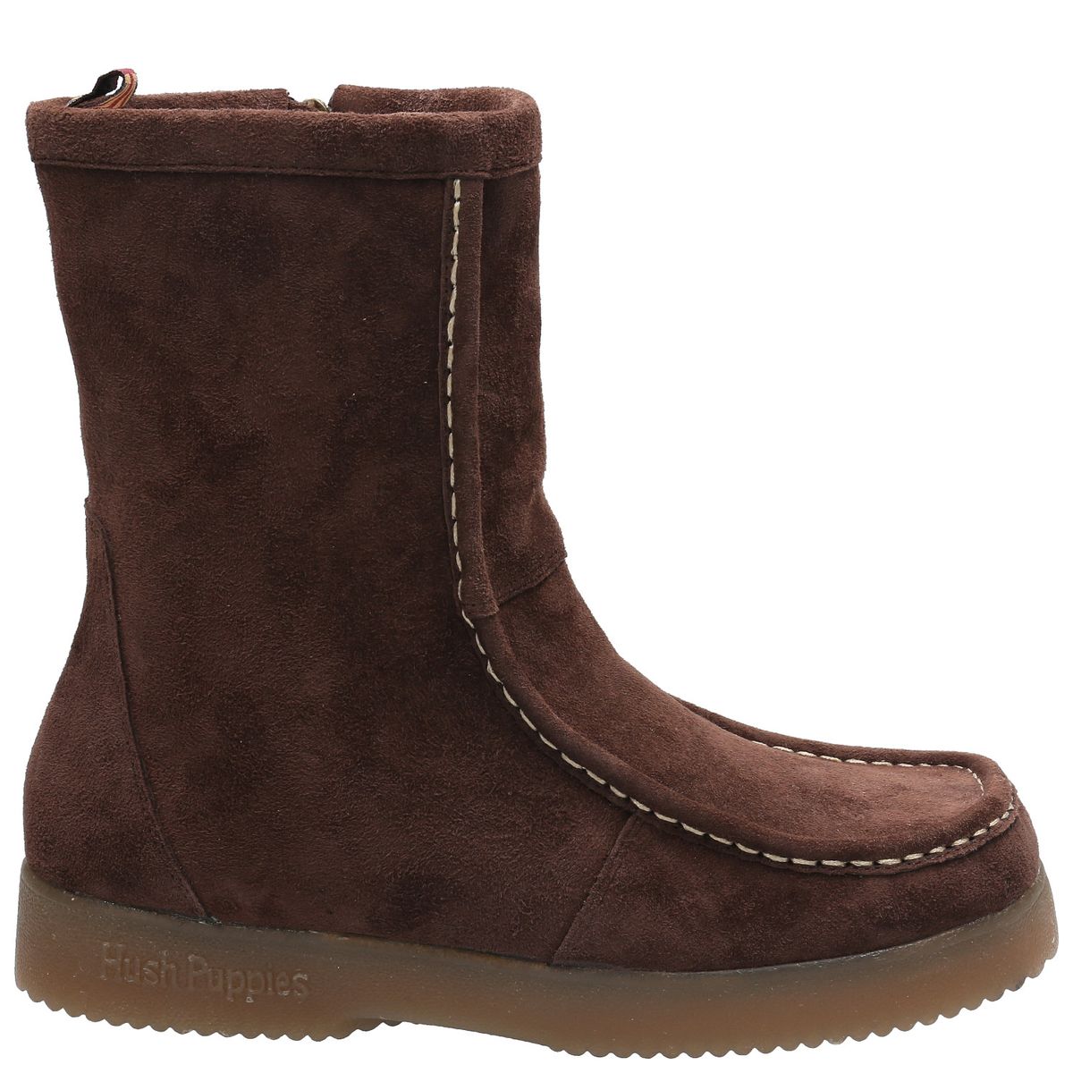 HUSH PUPPIES - Bota Cuero Mujer Yukon Café HUSH PUPPIES