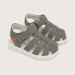 OPALINE - Sandalia de niño urbana gris 20 a 29