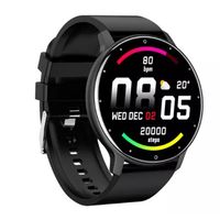 Smartwatch ZL02 Control de Salud Deporte Notificaciones Pantalla HD Compatible IOS Android