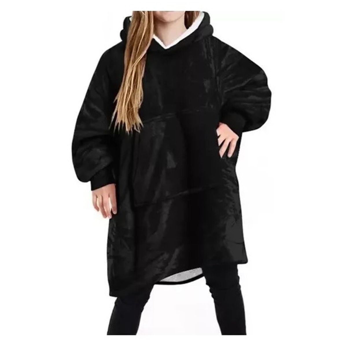 GENERICO - Poleron Hombre Poleron Polar Frazada  Gigante Manta Invierno