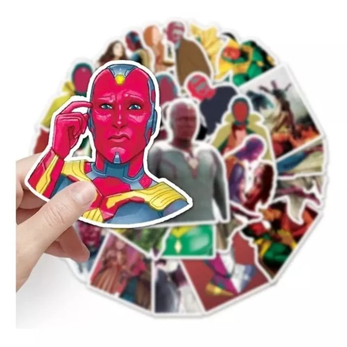 GARSIL - 50 Stickers De Visión - Etiquetas Autoadhesivas