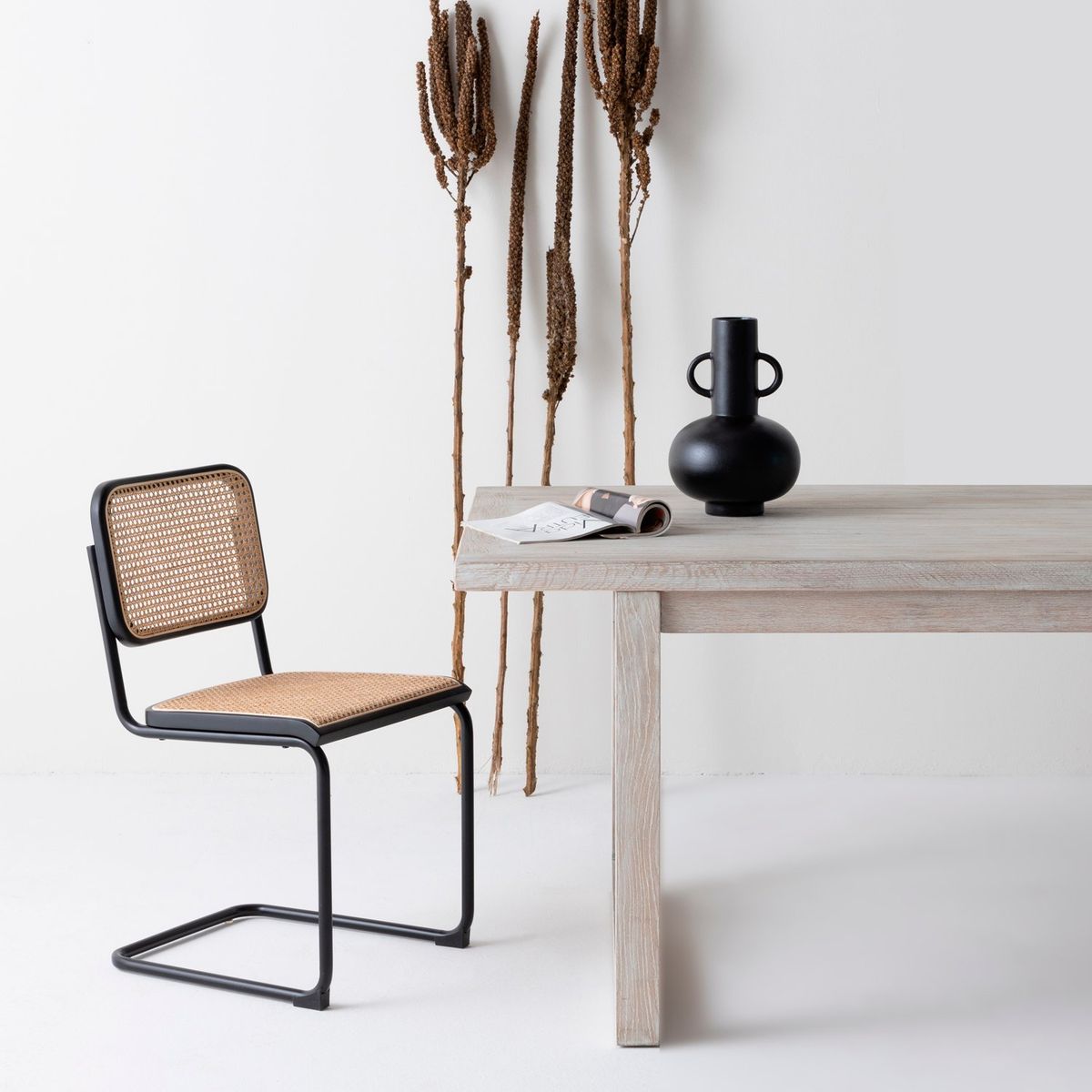FORM DESIGN - Silla de Madera Breuer Natura/Negro Form