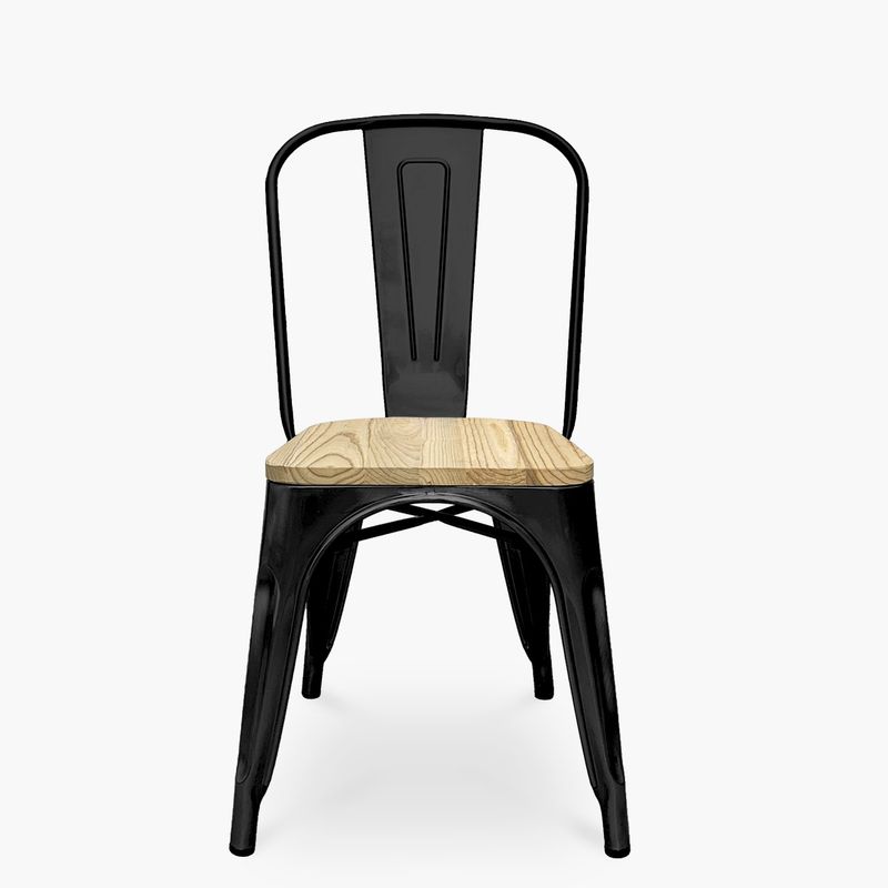 FORM DESIGN - Silla Tolix Madera Negro Form