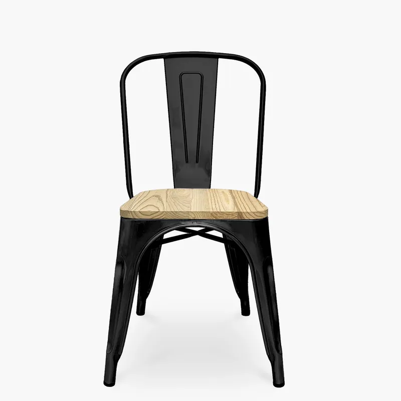 FORM DESIGN - Silla Tolix Madera Negro Form