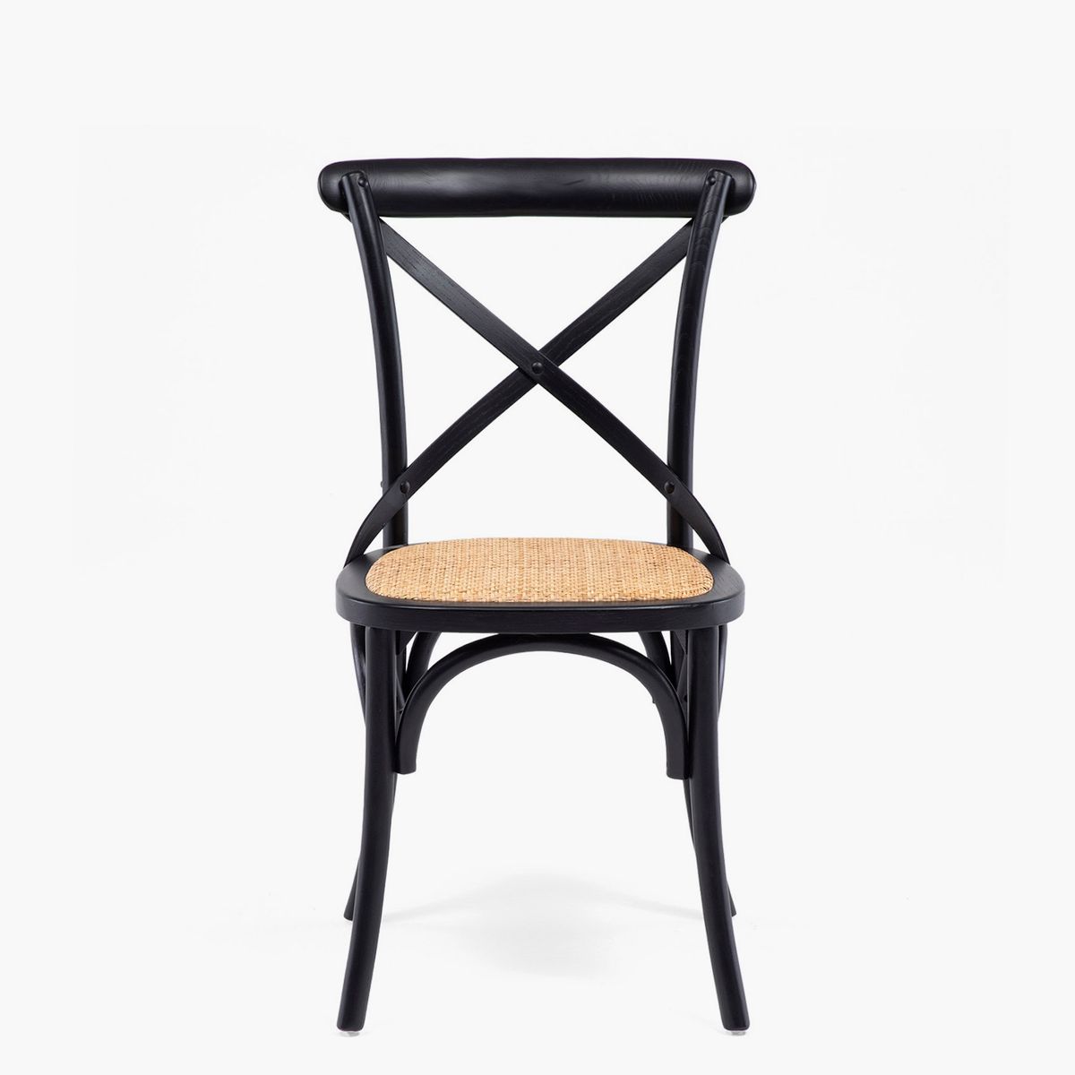 FORM DESIGN - Silla Madera Tradition Rattan Negro Form