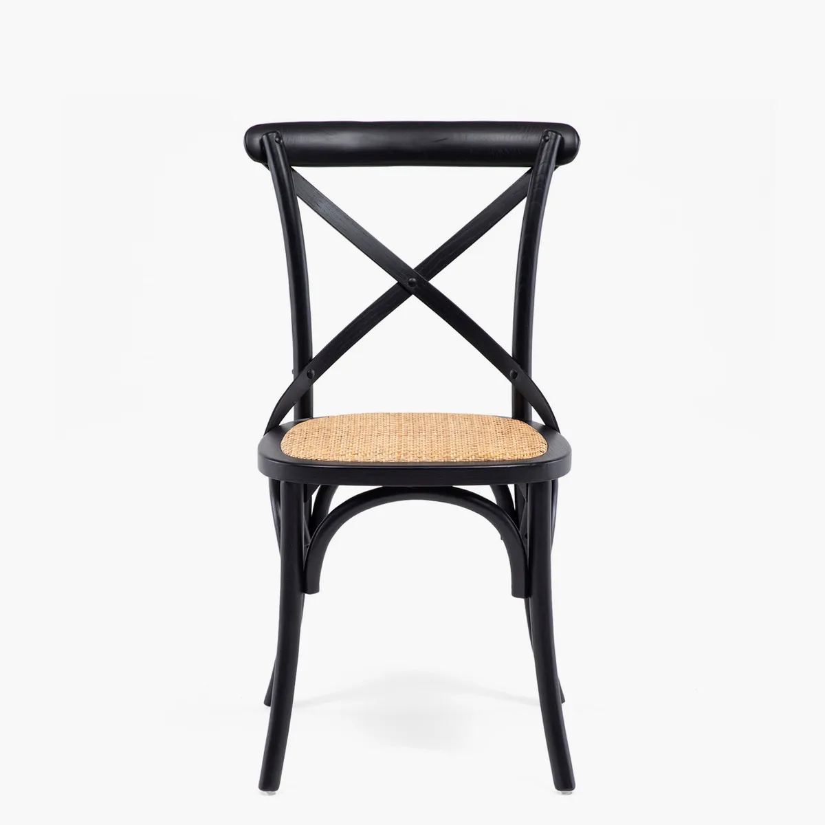 FORM DESIGN - Silla Madera Tradition Rattan Negro Form