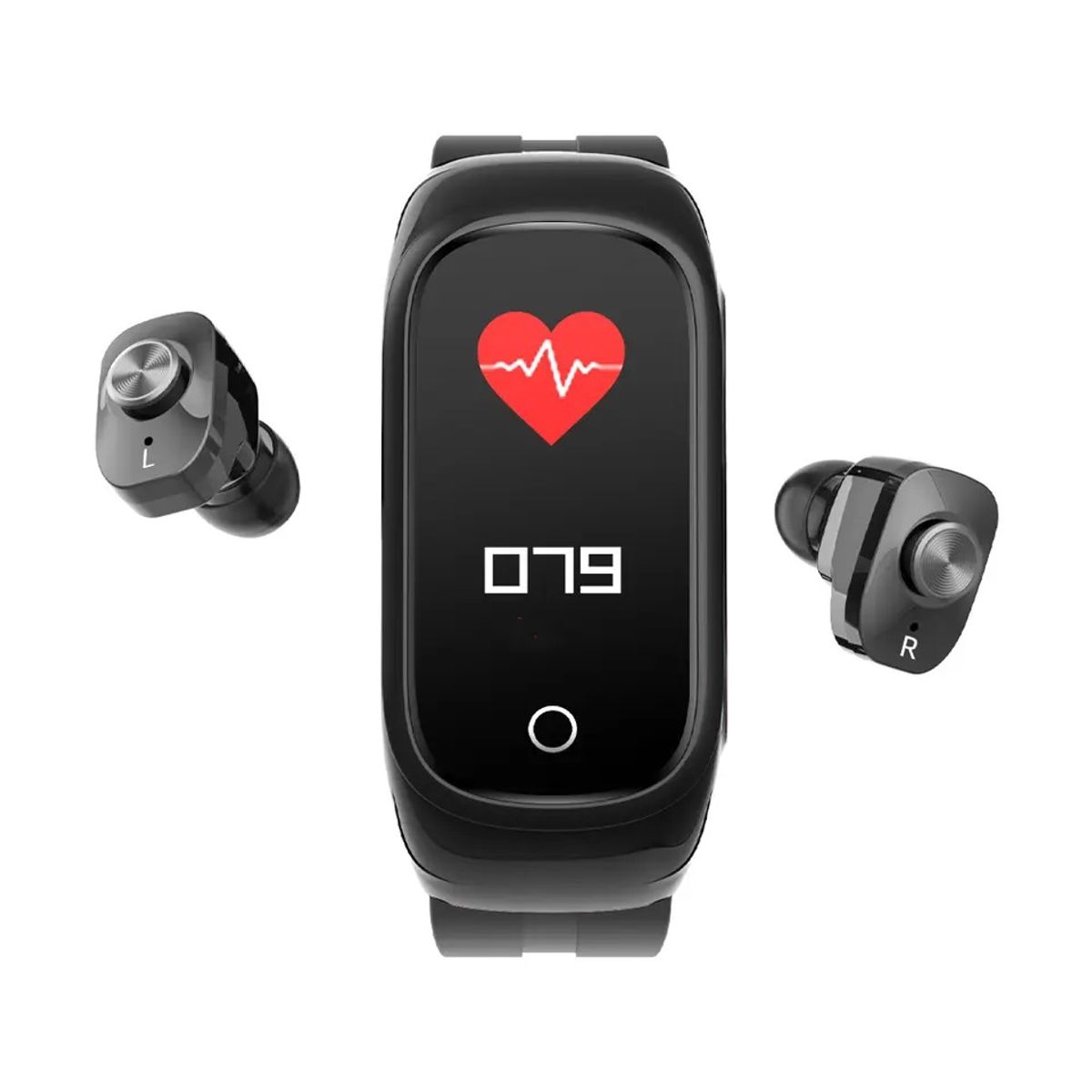 GENERICO - Reloj Smartwatch Bluetooth con Auriculares N8