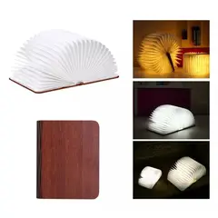 3DILUTION - Lampara de Mesa Libro 360° Kraft Plegable