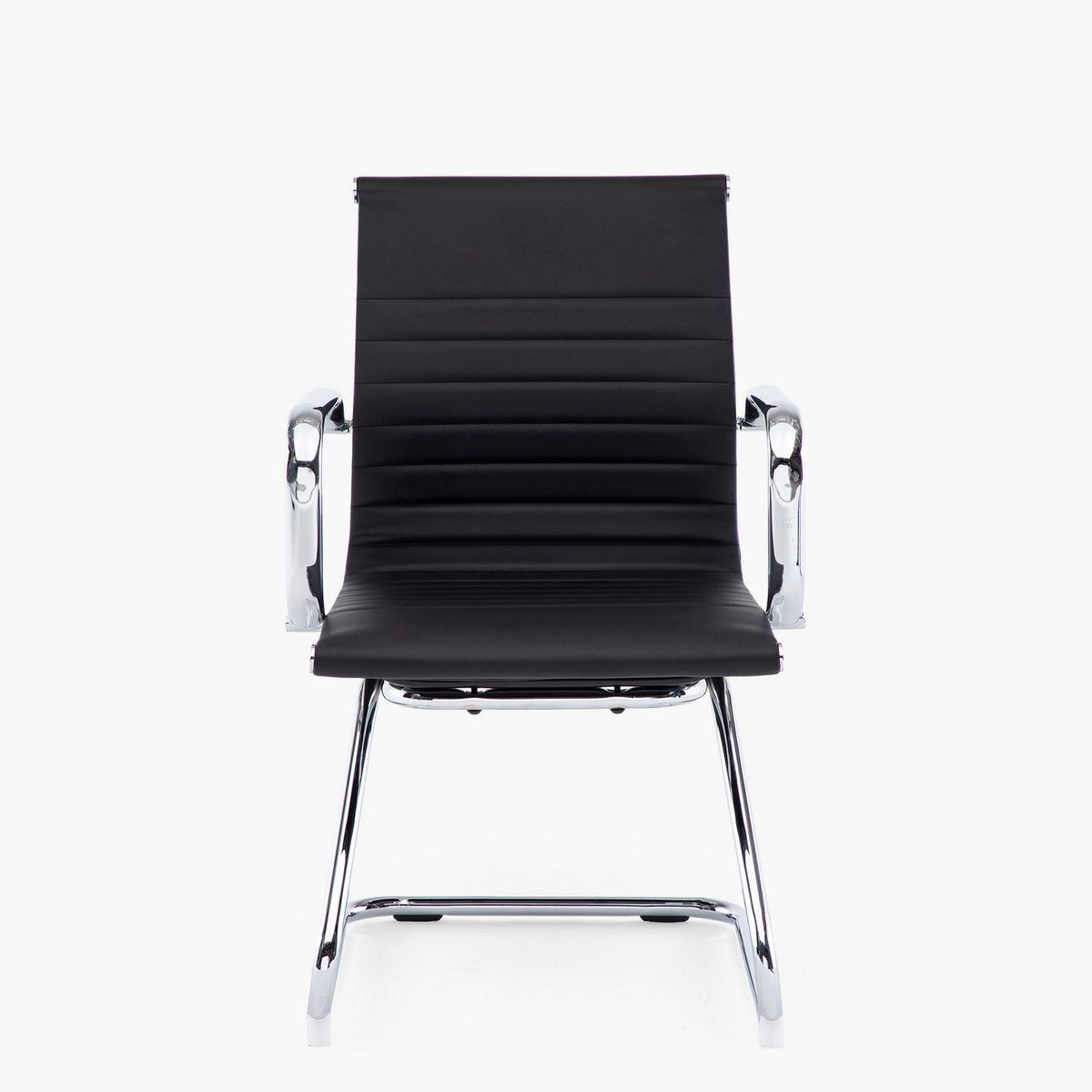 FORM OFFICE - Silla Visita Bishop Media Negro Form