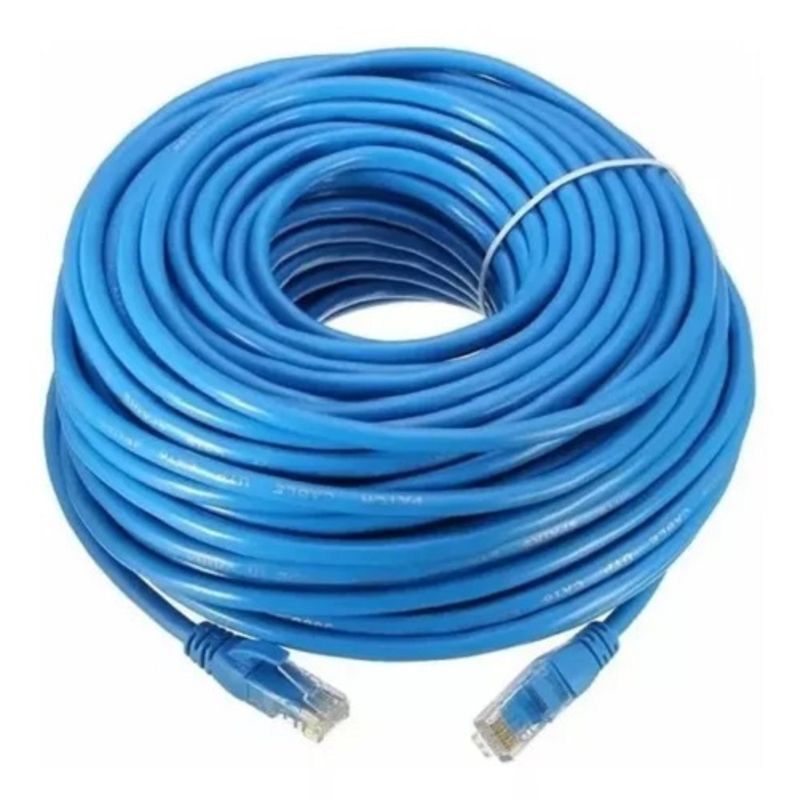 GENERICO - Cable Red Utp Cat6e Rj45 50 Metros Lan Cable / 260027