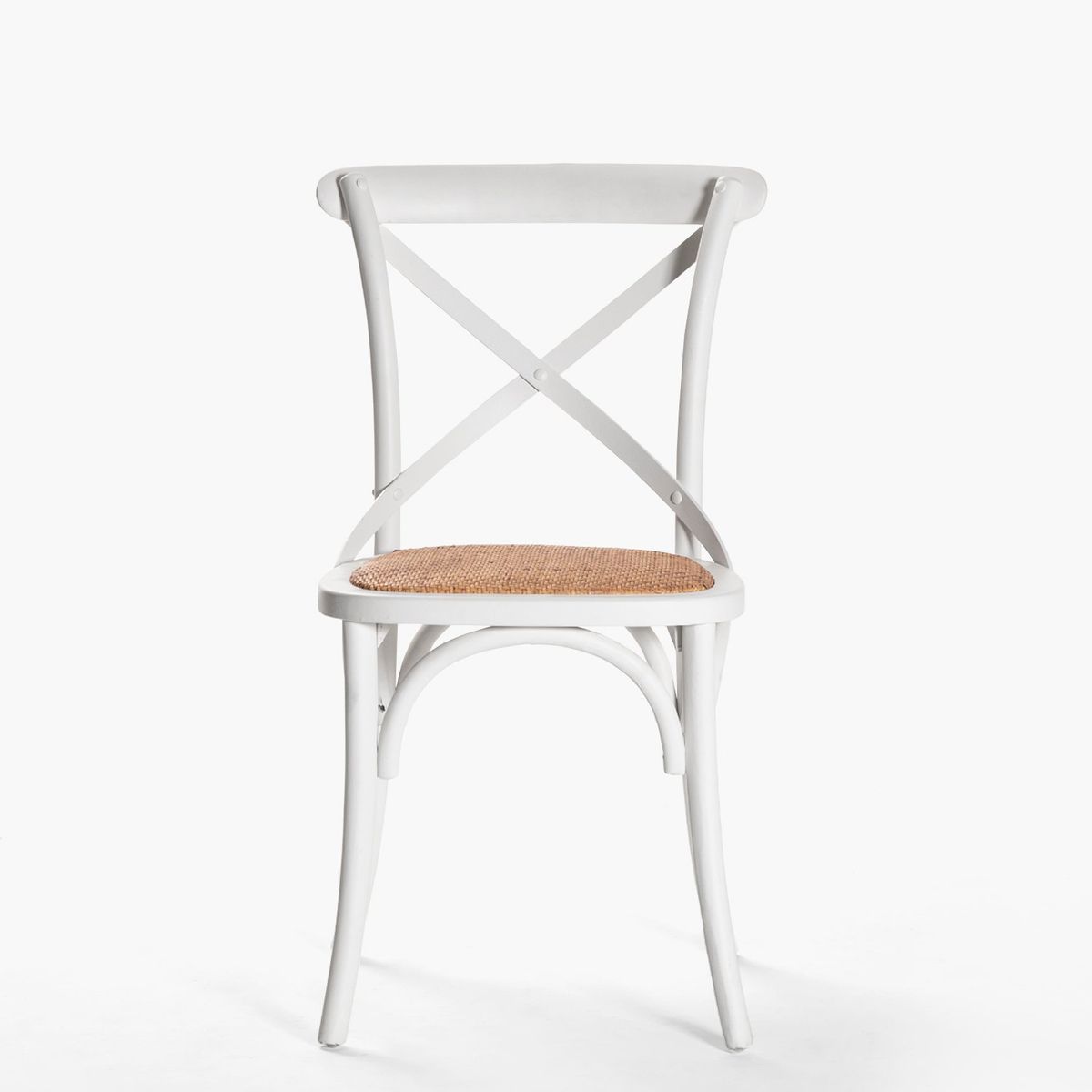 FORM DESIGN - Silla Madera Tradition Rattan Blanco Form