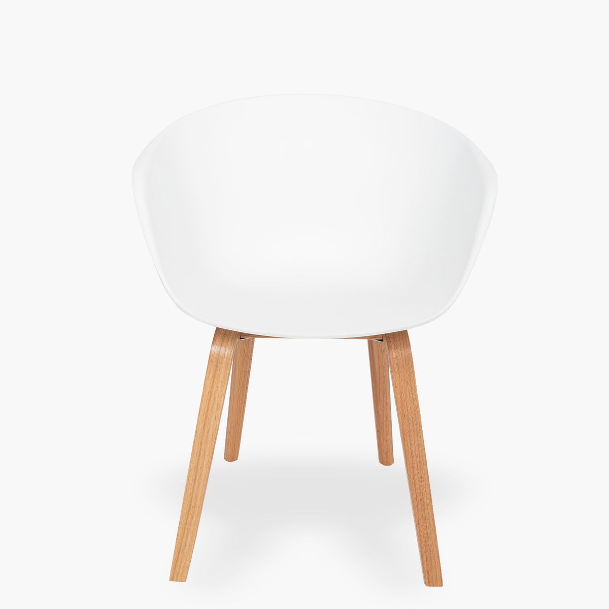 FORM DESIGN - Silla Gaudí PP Base Madera Form Blanco