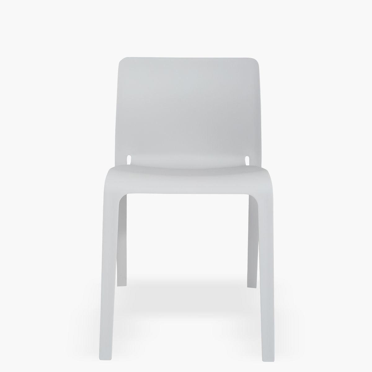 FORM DESIGN - Silla plástico Terraza Lumo Gris Claro Form