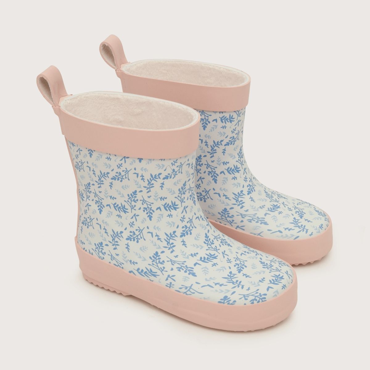 OPALINE - Bota de niña de lluvia full print rosado 20 a 29