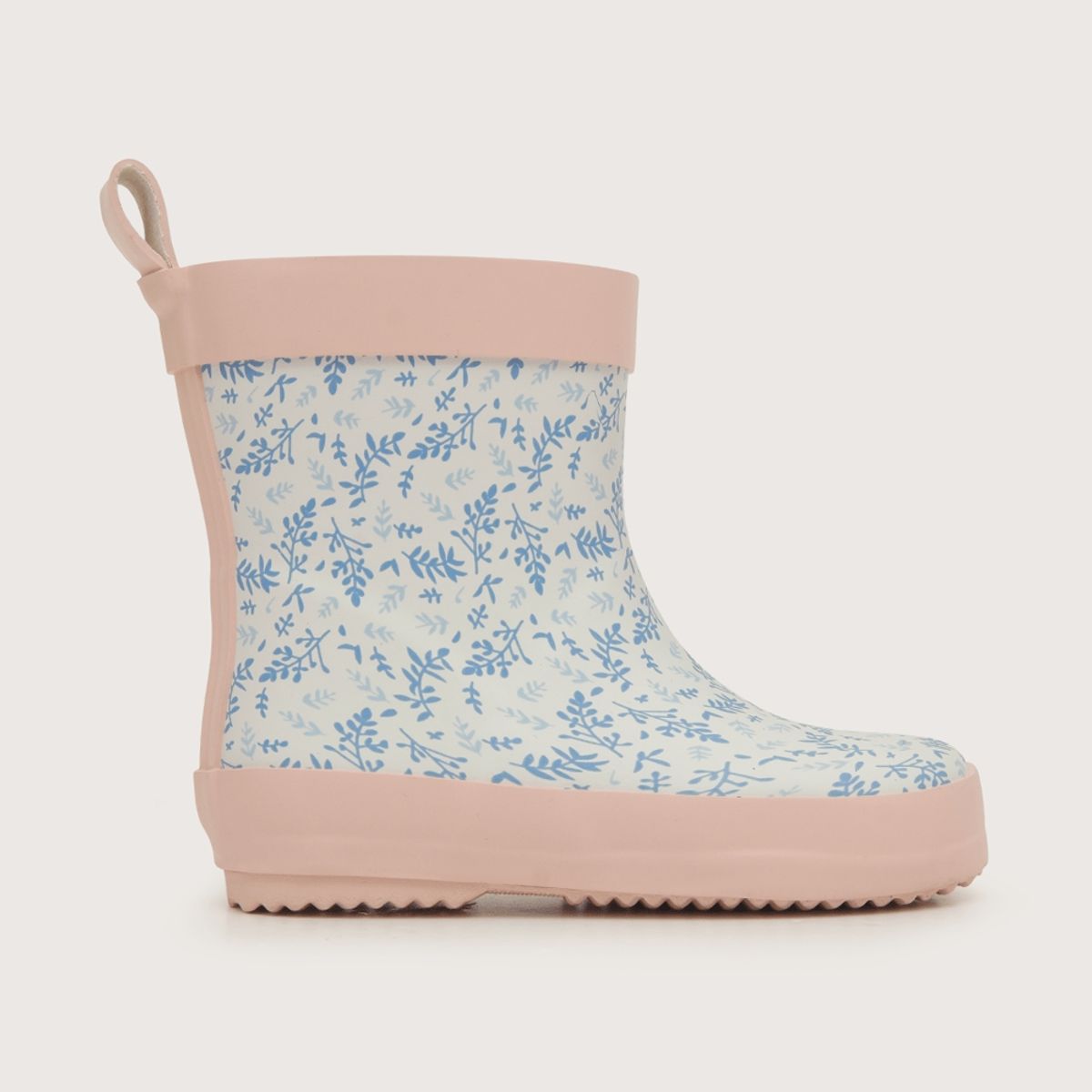 OPALINE - Bota de niña de lluvia full print rosado 20 a 29