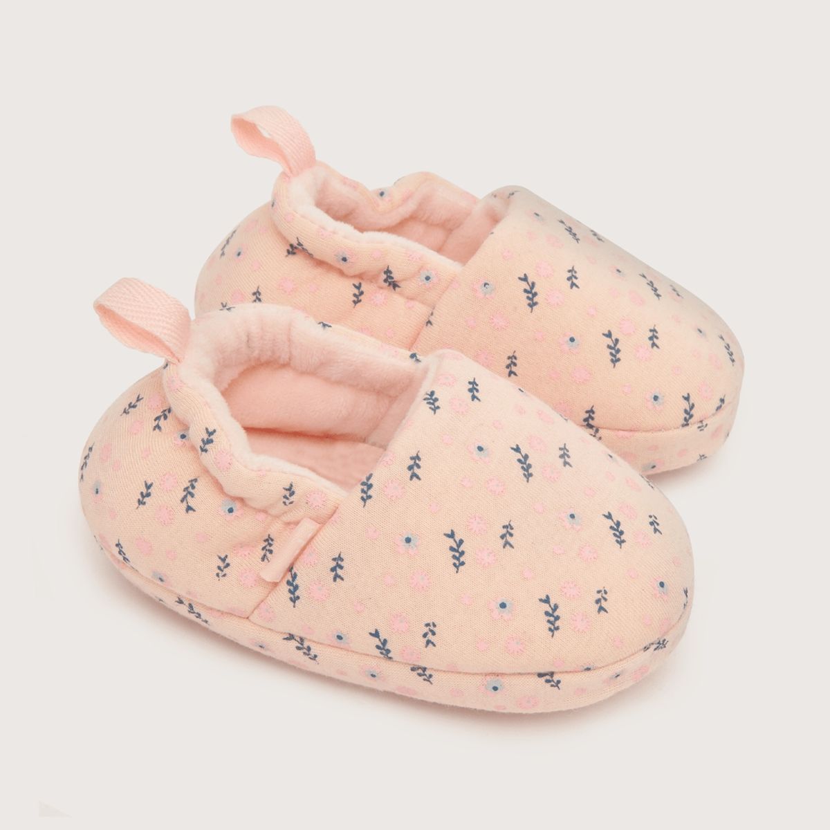 OPALINE - Pantufla de niña full print rosado (20 a 29)