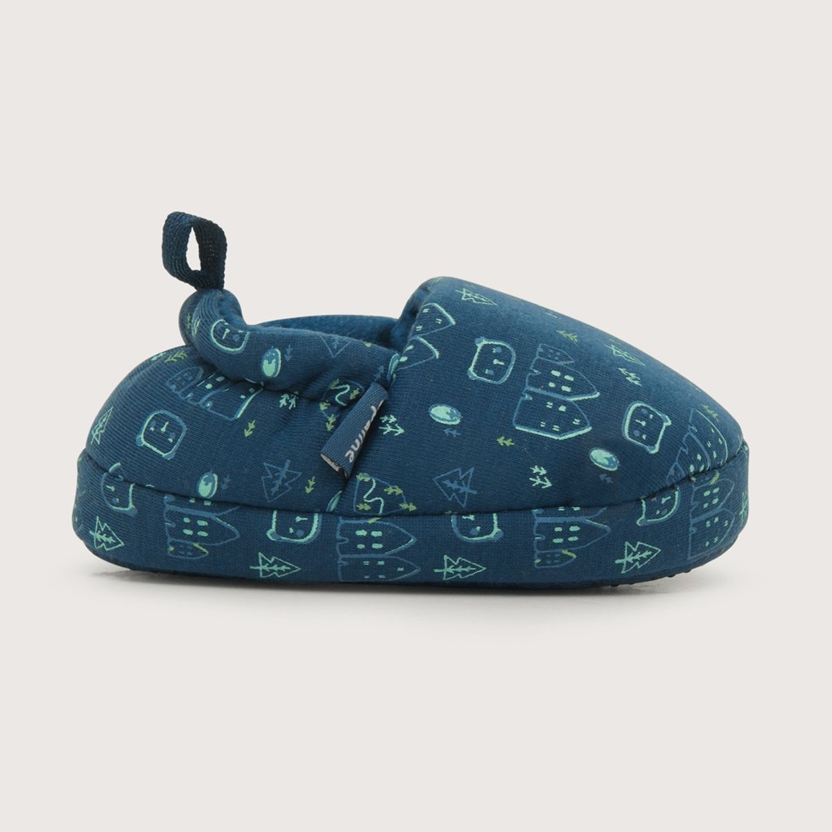 OPALINE - Pantufla de niño azul (20 a 29)