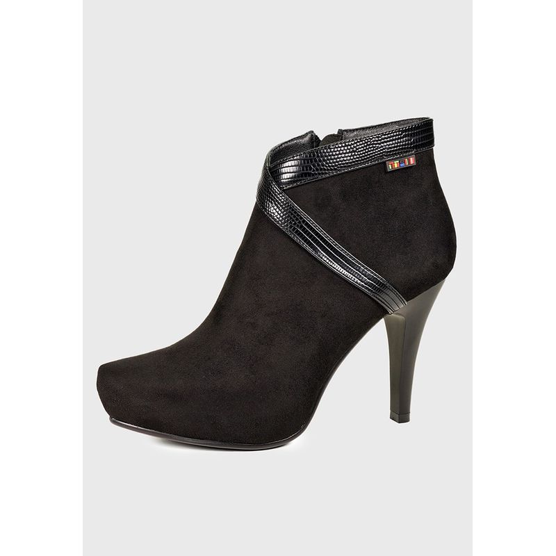 EDA MANZINI - Botín Ileana Negro Suede EDA MANZINI