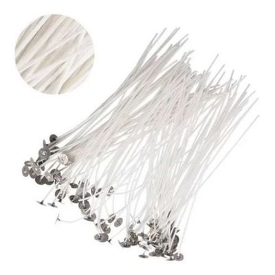 Imagen 2 del producto Pábilos Encerados Mecha De Vela Con 100 Uds Con Wick Tabs