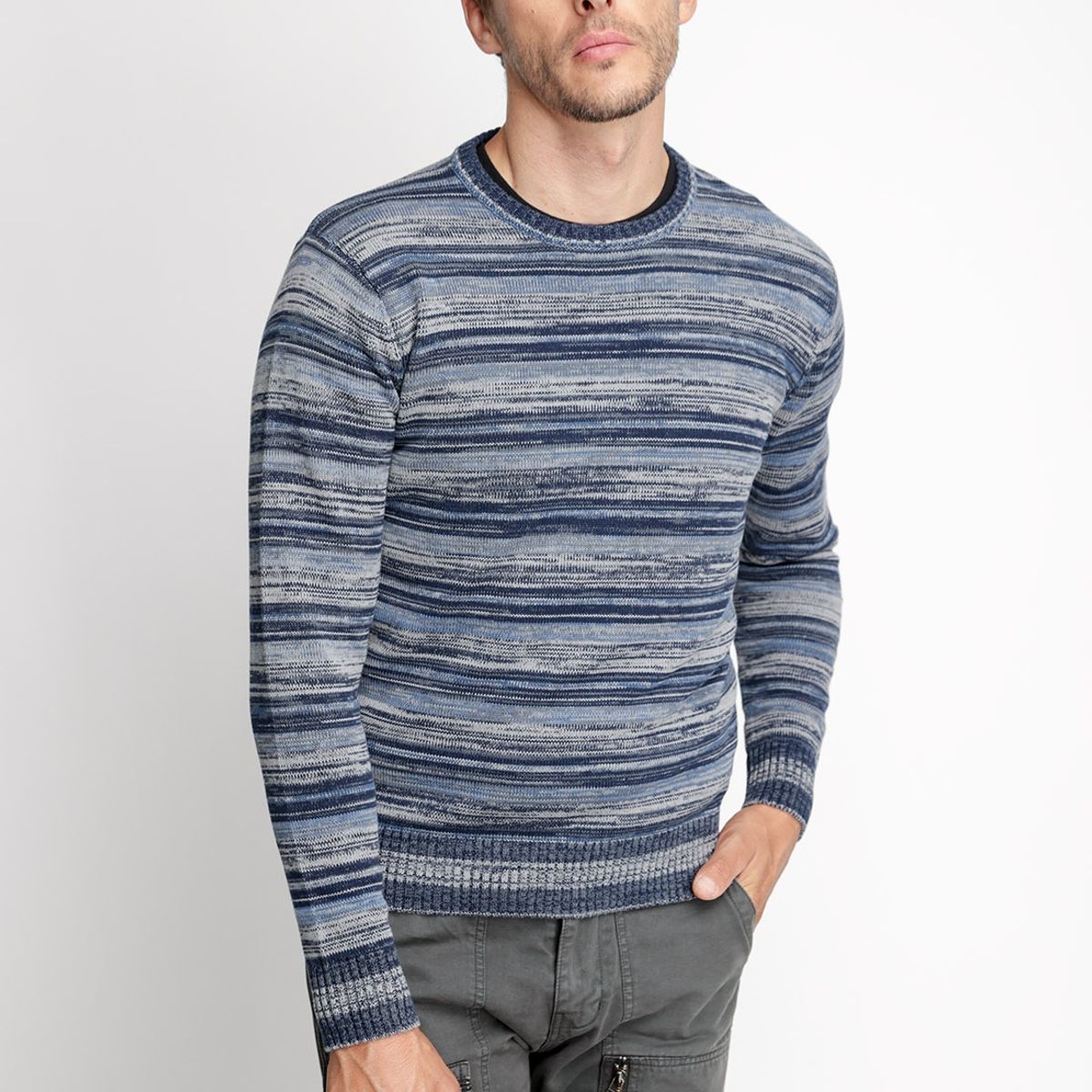 FEROUCH - Sweater Connecticut Azul Ferouch