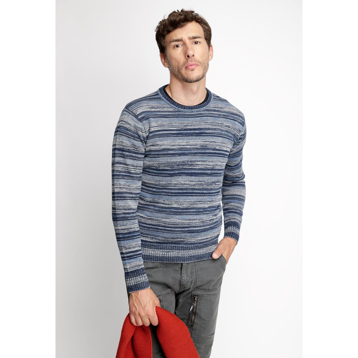 FEROUCH - Sweater Connecticut Azul Ferouch