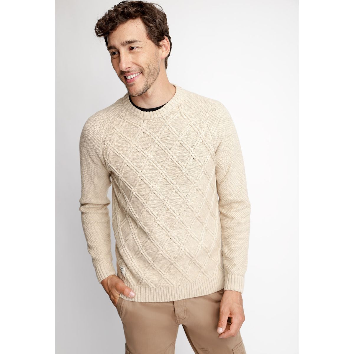 FEROUCH - Sweater Virginia Beige Ferouch