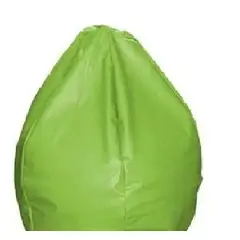 REHUCE - Puff eco cuero tamaño XL - Verde