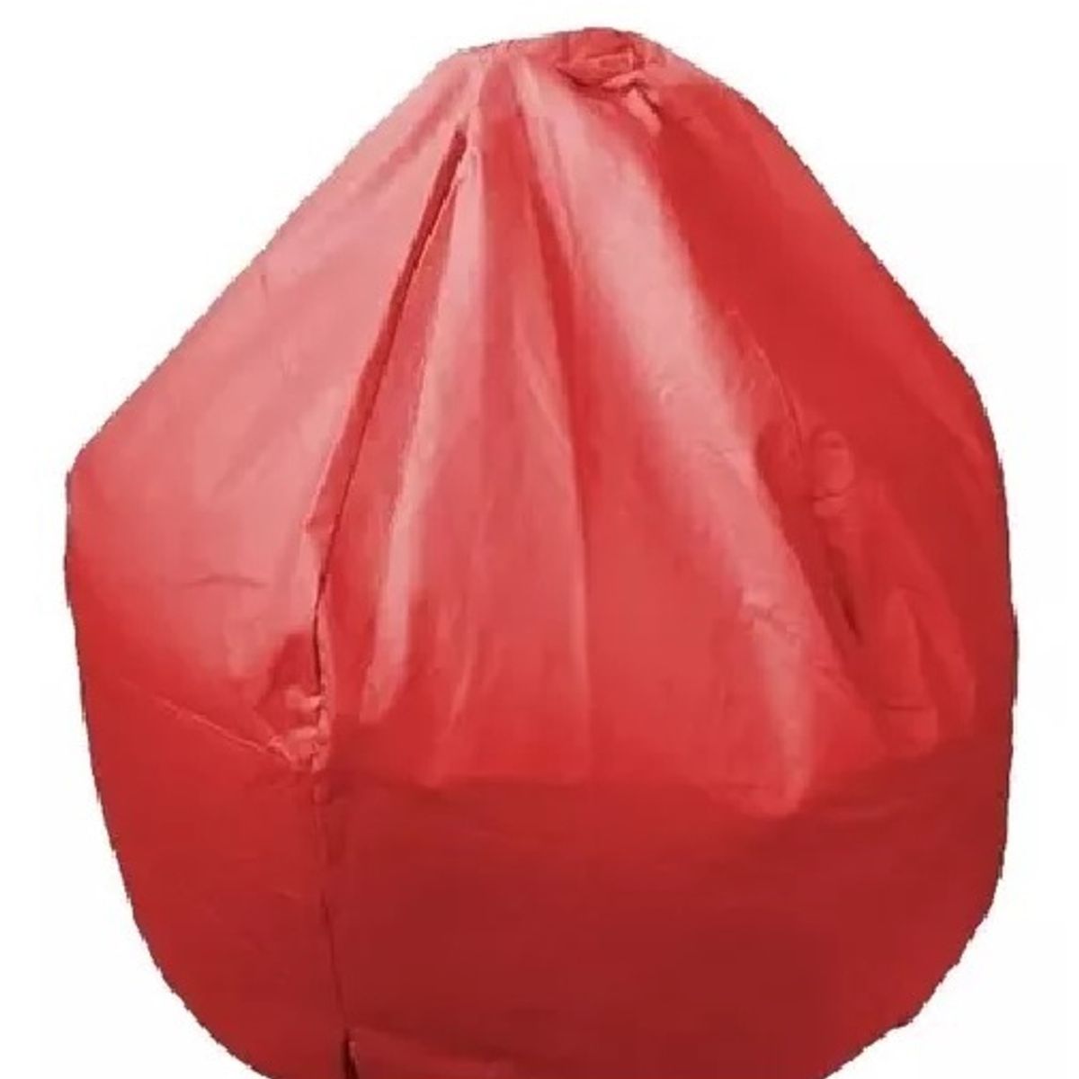REHUCE - Puff eco cuero tamaño XL - Rojo