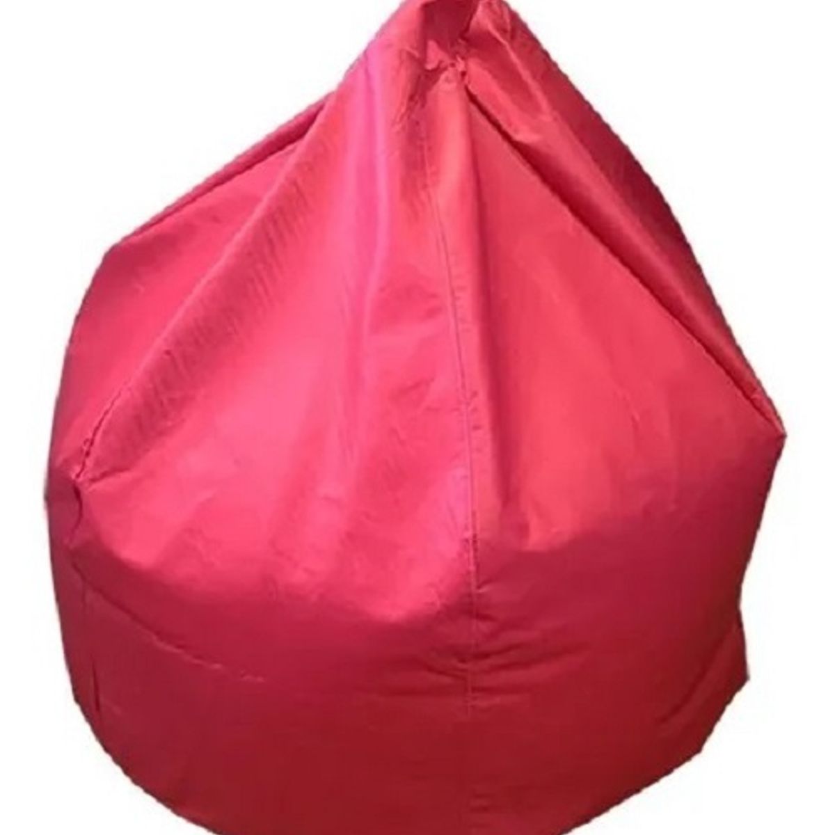 REHUCE - Puff eco cuero tamaño XL - Fucsia