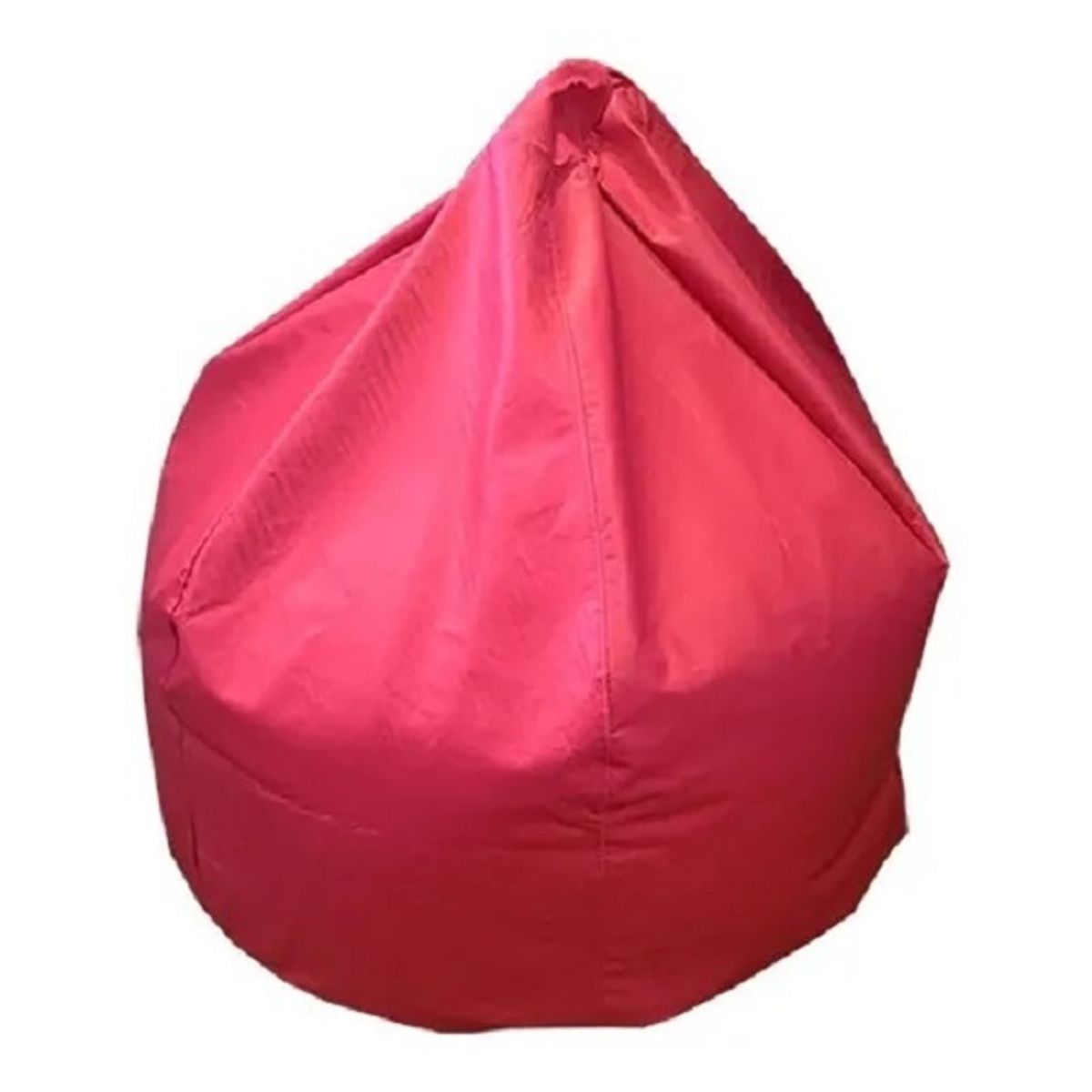 REHUCE - Puff eco cuero tamaño XL - Fucsia