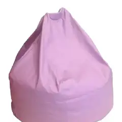 REHUCE - Puff eco cuero tamaño XL Lila