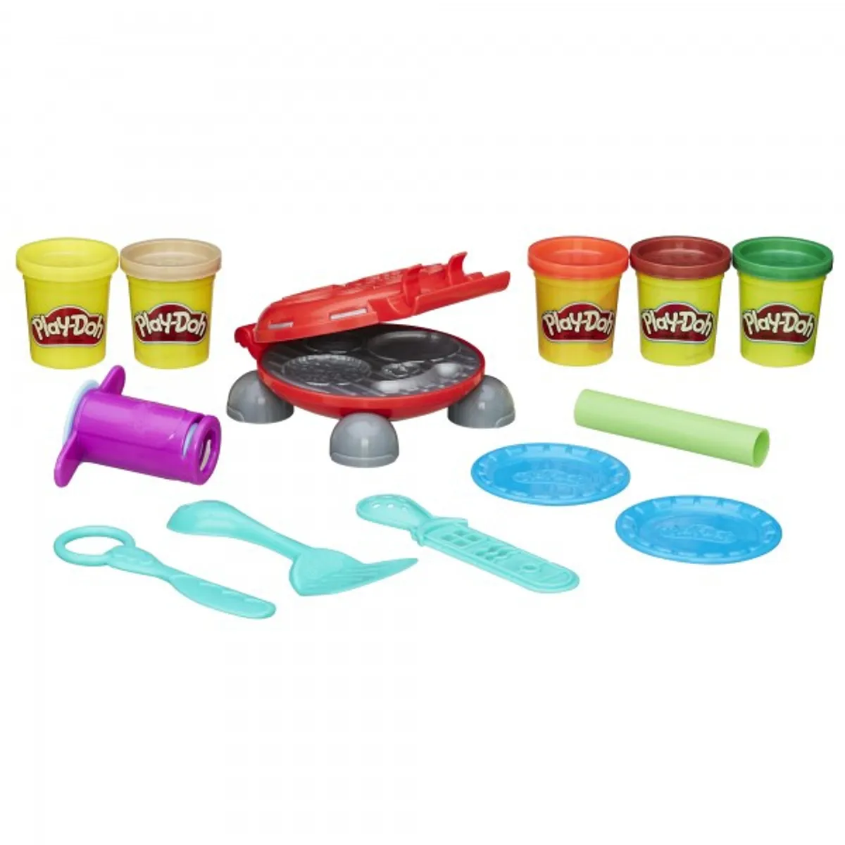 HASBRO - Play Doh Kitchen Hamburguesas A La Parrilla…