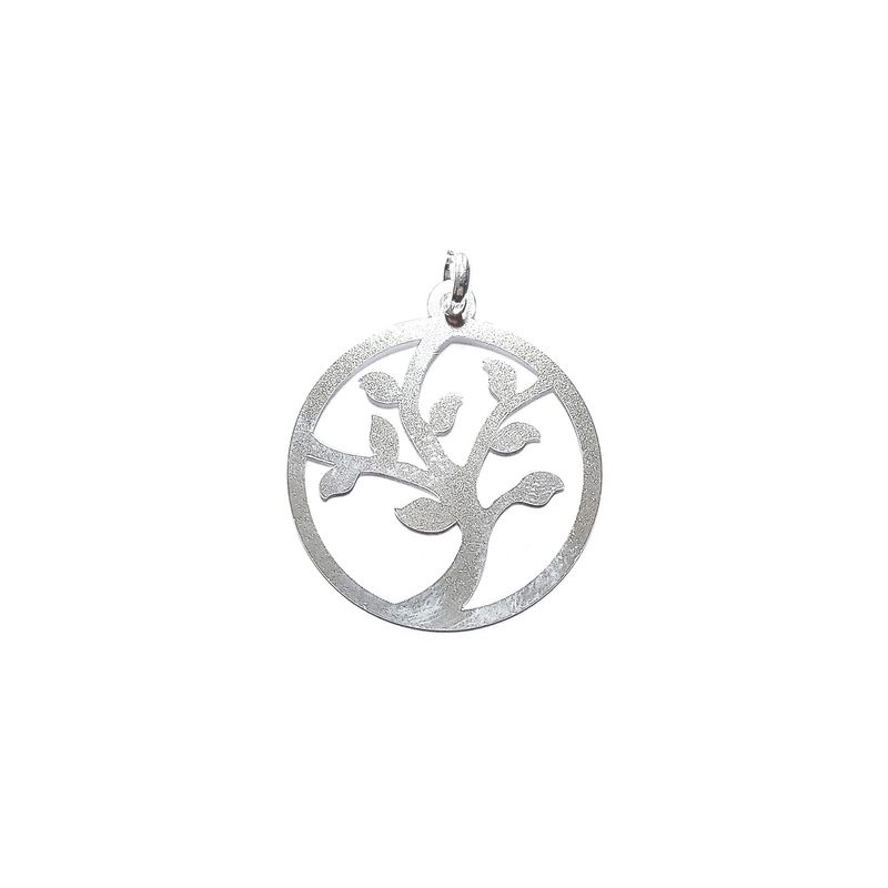 ANDREA - Colgante Árbol de la Vida 30mm Plata Fina 925