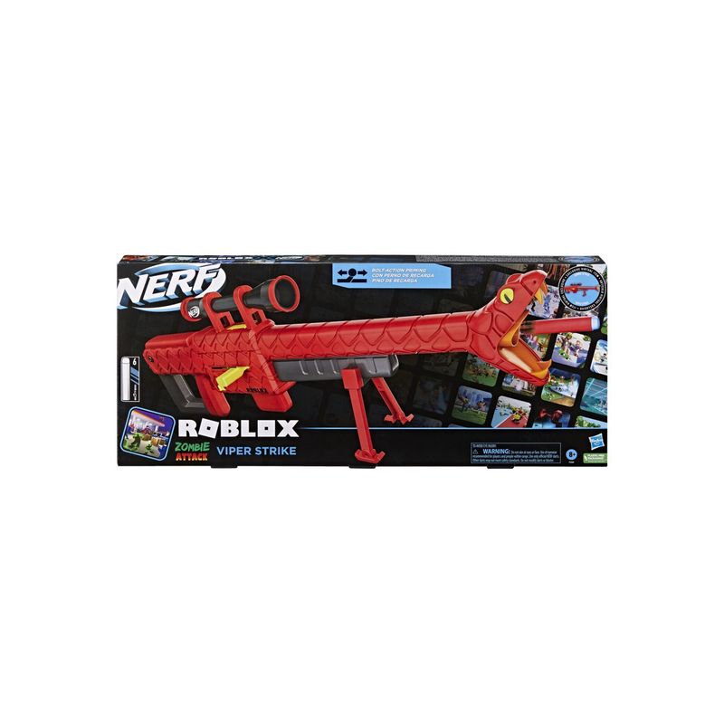 NERF - Lanzador Dardos Nerf Roblox Cobra Viper Strike