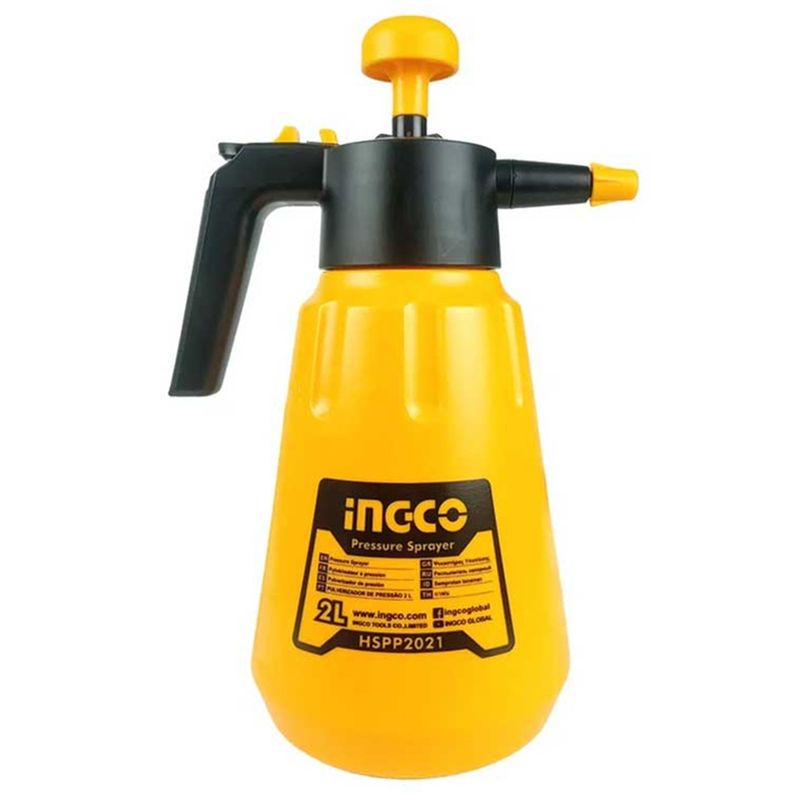INGCO - Rociador Pulverizador Fumigador Manual Presión 2 Lts Ingco
