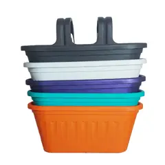 NO LOGO - Macetero colgante balcón 40 cm. pack x 10
