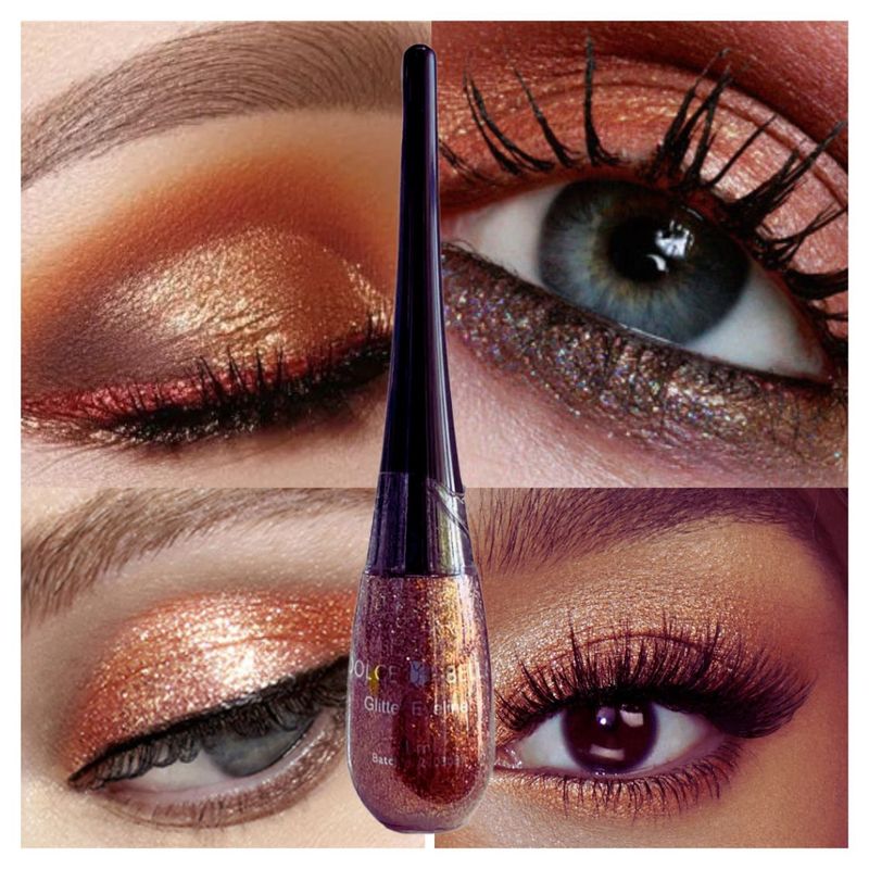DOLCE BELLA - DELINEADOR LIQUIDO ESCARCHADO GLITTER DOLCE BELLA