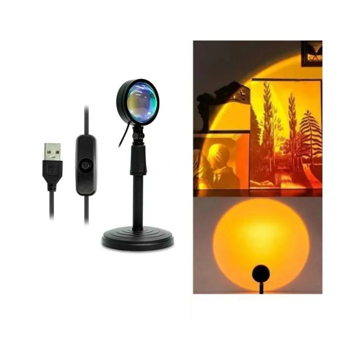 UNIVERSAL - Lampara de mesa Sunset TIK TOK