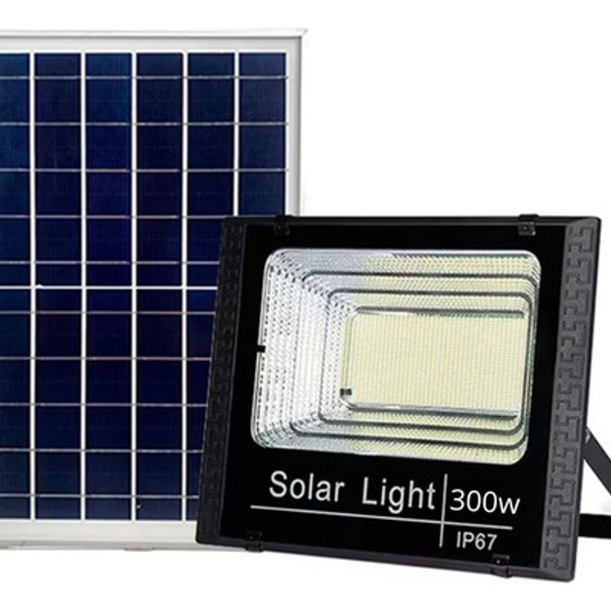 GENERICO - Foco Reflector Solar Interior Y Exterior 300w