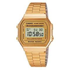 CASIO - Reloj A_168WG_9W Quartz Unisex