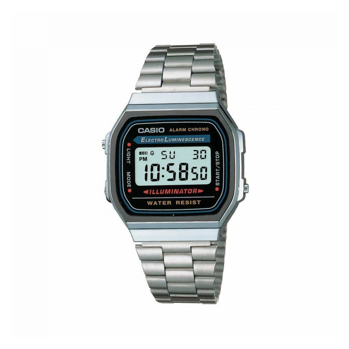 CASIO - Reloj Casio A_168WA_1W Quartz Unisex