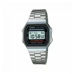 CASIO - Reloj A_168WA_1W Quartz Unisex