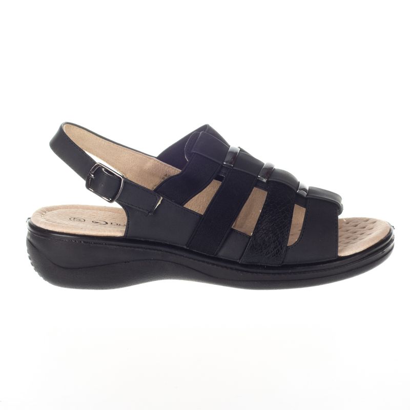 DORETTE - Sandalia Mujer Confort 1301028 - Negro - Dorette