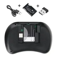 Mini Teclado Inalambrico Retroiluminado Touchpad Smart Tv Usb