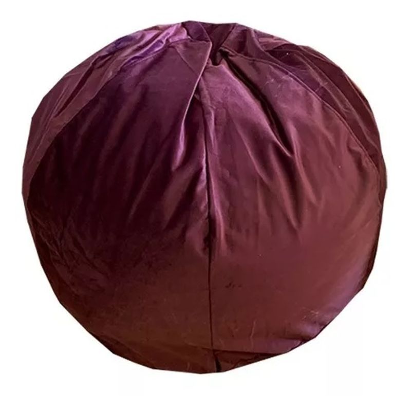 REHUCE - Puff XL Gamuza Color morado