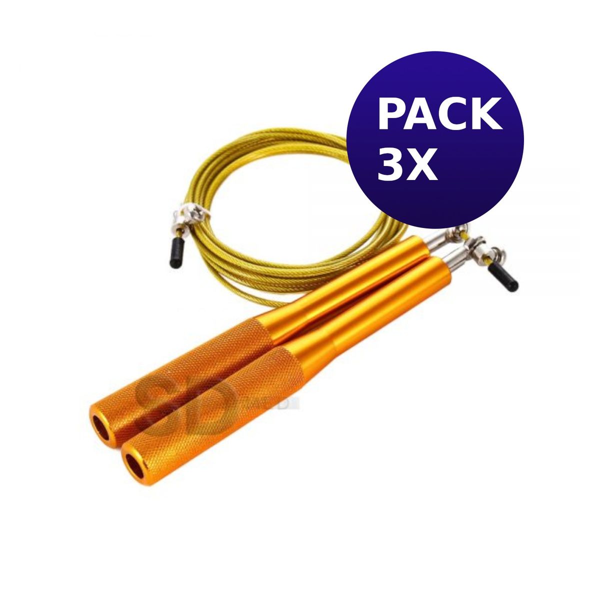 SDFIT - PACK 3X Speed Rope PRO aluminio 4 rodamientos Mod JR0005-C